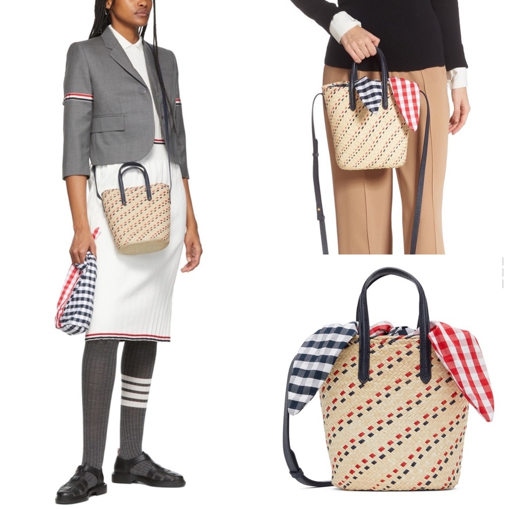 THOM BROWNE BASKET BAG